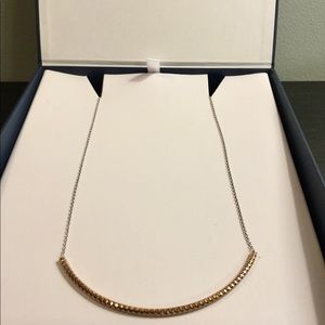 💯Rose gold blend and Italian silver 925 necklace